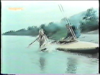 old German movie - Canoe